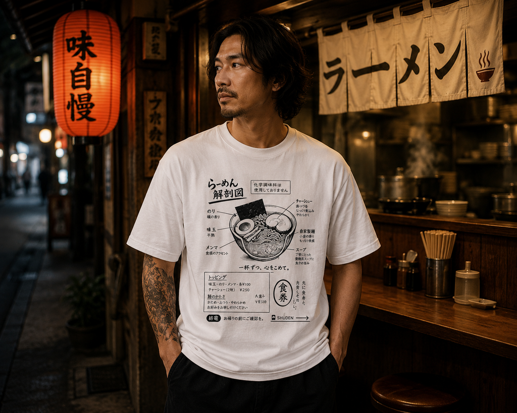 Ramen Anatomy Tee