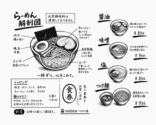 Menu Tee